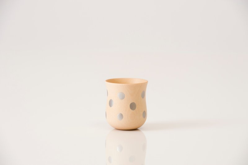 Dot cup  Silver. - Bar Glasses & Drinkware - Wood Silver