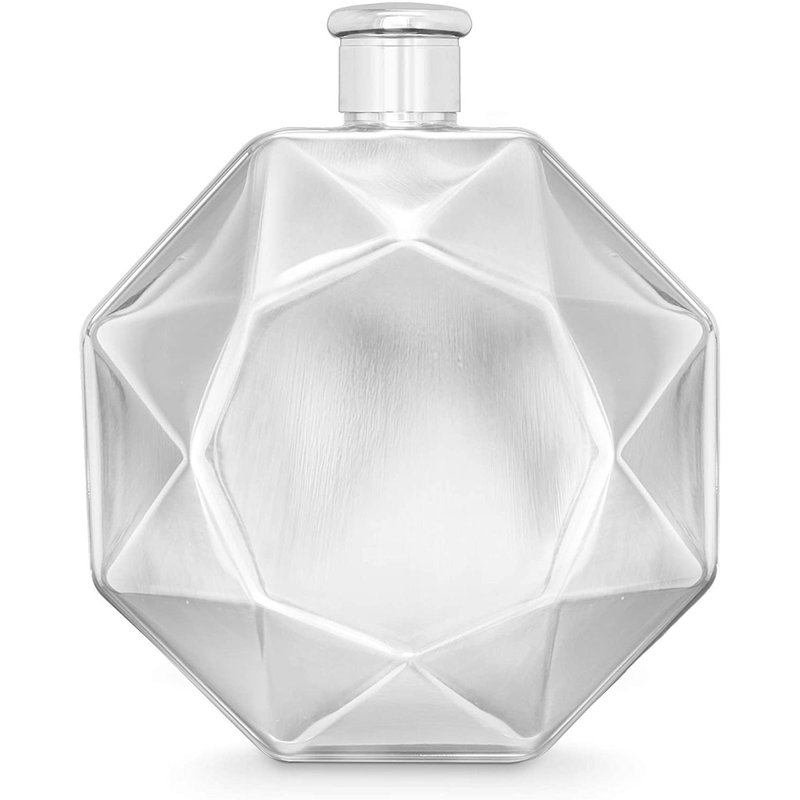 Final Touch 不銹鋼鑽石形酒壺 175ml - 銀色 - 酒杯/酒器 - 不鏽鋼 銀色