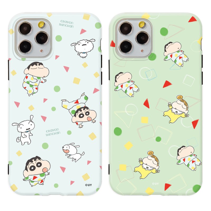 蠟筆小新睡衣碎花系列防摔iPhone手機殼 - 手機殼/手機套 - 塑膠 