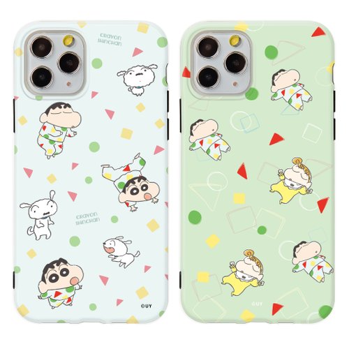 TOYSELECT 蠟筆小新睡衣碎花系列防摔iPhone手機殼