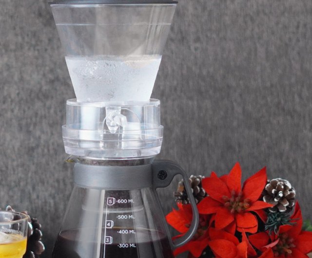 External blended ice drip coffee maker 600ml - Shop driver888