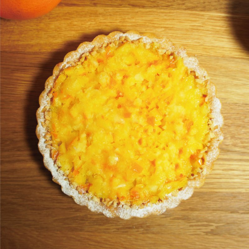 Ivyn【Fruit Tart】Lucky Orange Tart - เค้กและของหวาน - อาหารสด สีส้ม