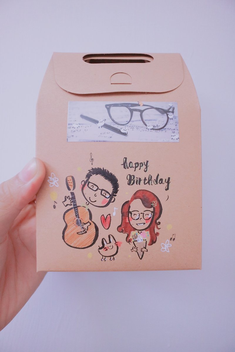 [Additional purchase service] Customized packaging illustrations help you customize your packaging box with small illustrations and stories. - Storage & Gift Boxes - Paper Multicolor