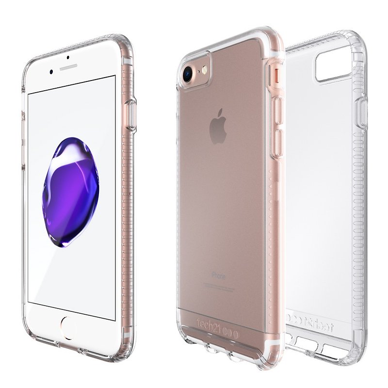 Tech21 British Ultra Impact iPhone 7/8 Anti-collision Hard Transparent Protective Case (5055517362207 - Phone Cases - Other Materials Transparent