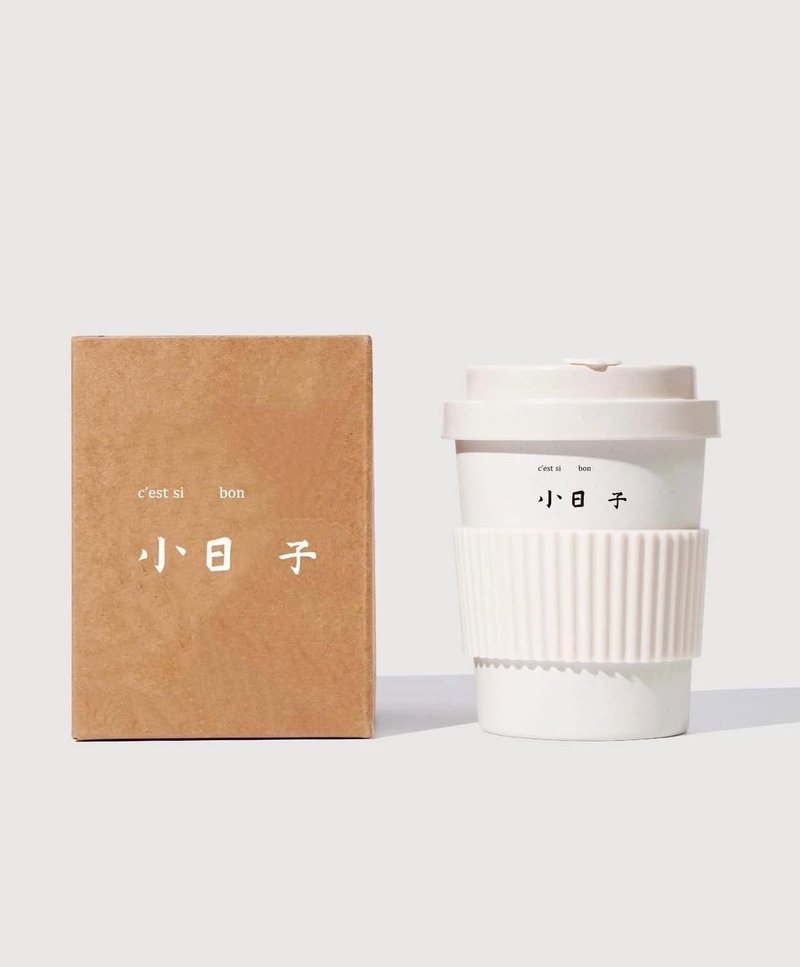 小日子輕量環保咖啡杯 350ml隨行杯 外帶杯 水杯 直飲杯 環保杯 - 杯子 - 其他材質 