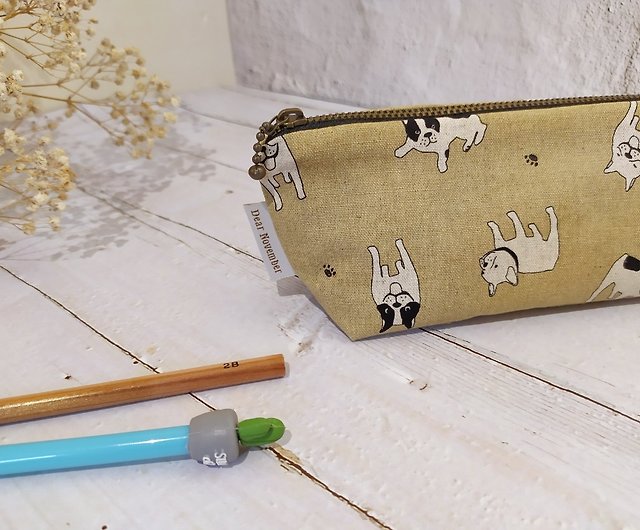 Daily series pencil case/pencil case/limited handmade bag/cute method/in  stock - Shop dearnovember Pencil Cases - Pinkoi