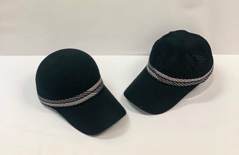 HEYHAT Vibrant Pattern Weave-Sports Cap Baseball Cap-Dark Black - Hats & Caps - Polyester Multicolor