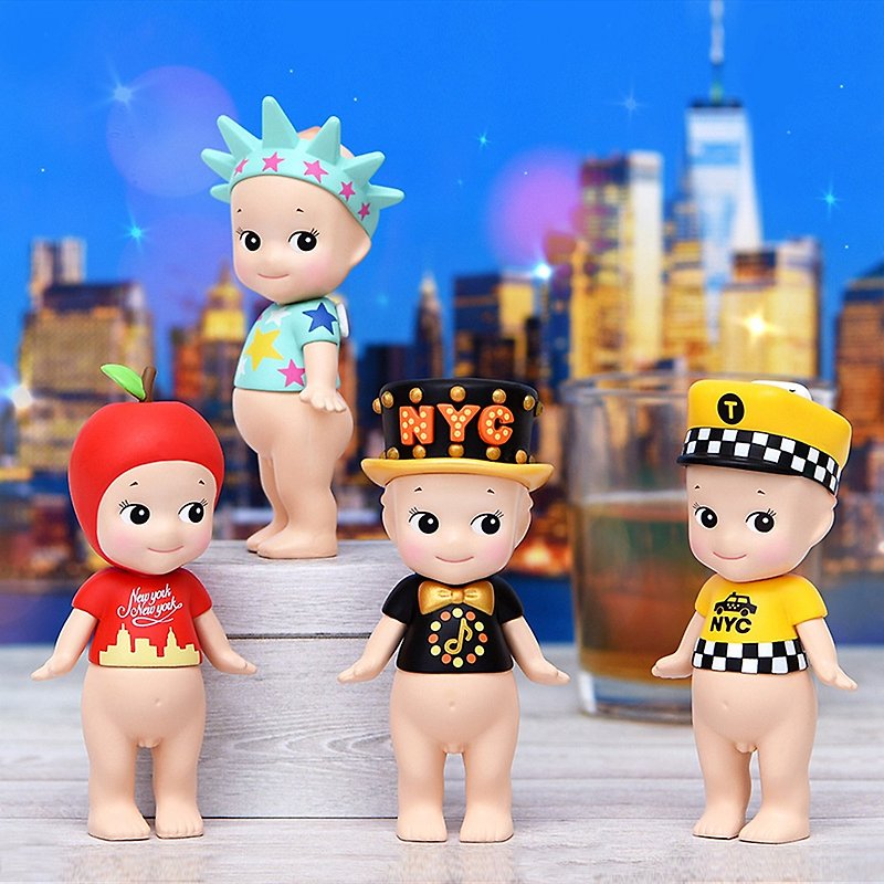 Sonny Angel│2019 Travel Series New York Limited Edition (Boxed 12 pieces) - Stuffed Dolls & Figurines - Plastic 