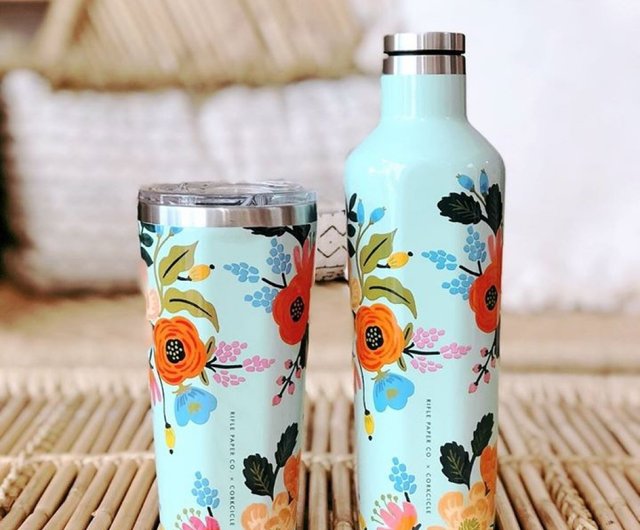 Lively Floral Water Bottle