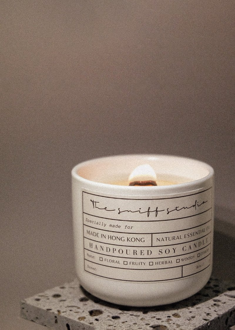 Ceramic Mug Soy Candle - Fragrances - Pottery White