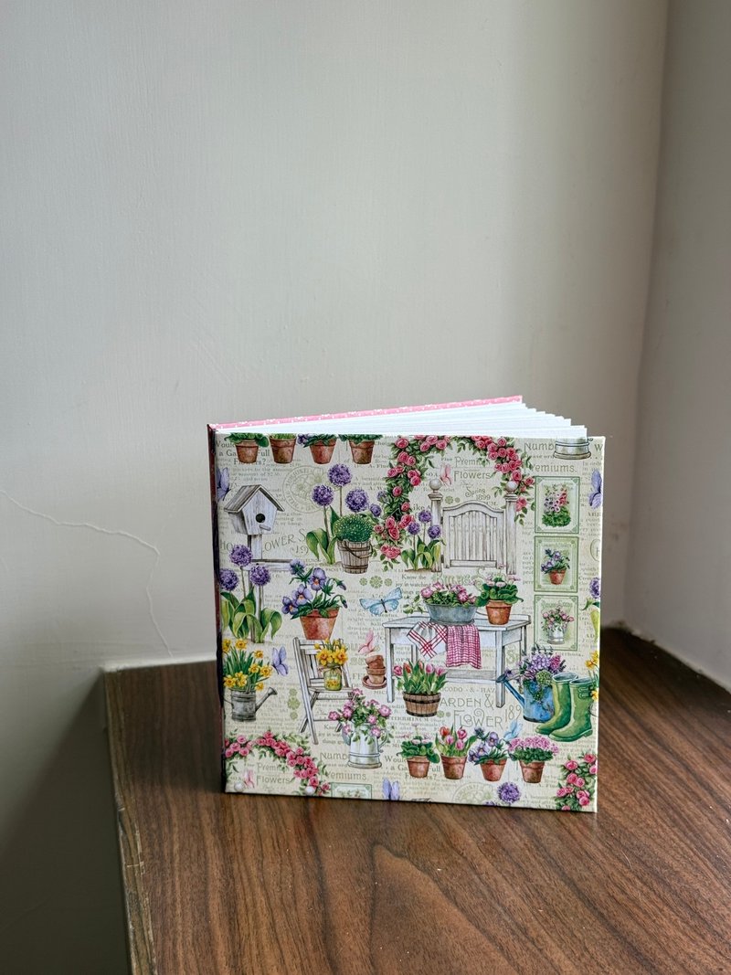 花 法式手工書 - 筆記本/手帳 - 紙 