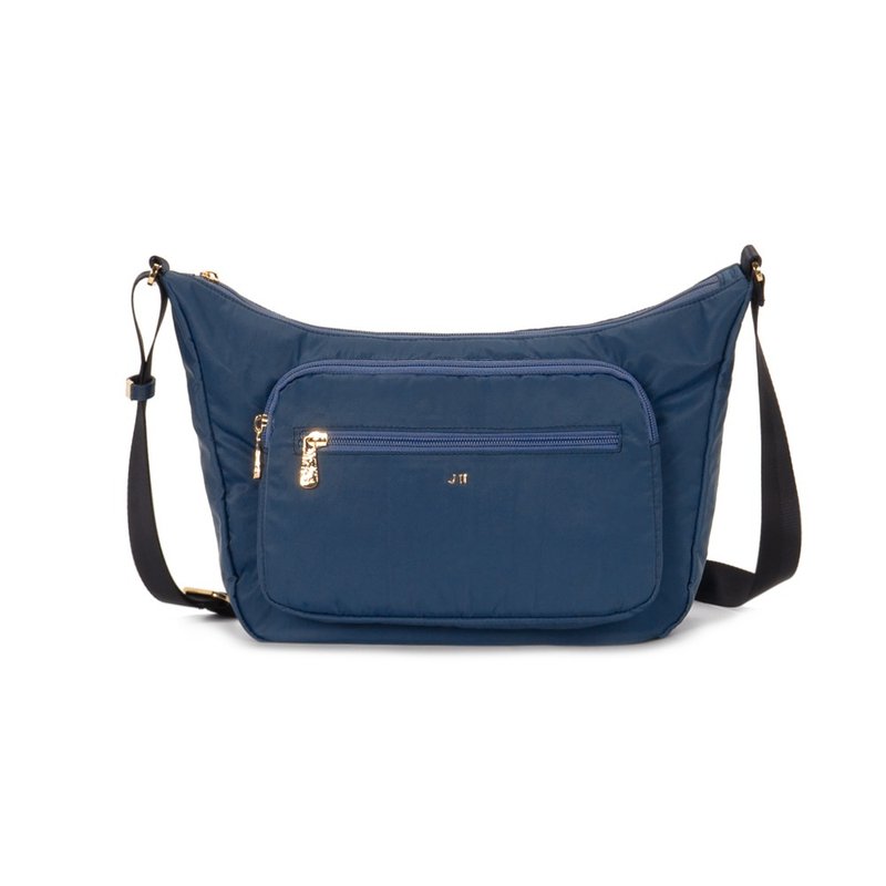 クロスボディバッグ スターライト撥水クロスボディバッグ-7007-2-選べるマルチカラー - ショルダーバッグ - ナイロン ブルー