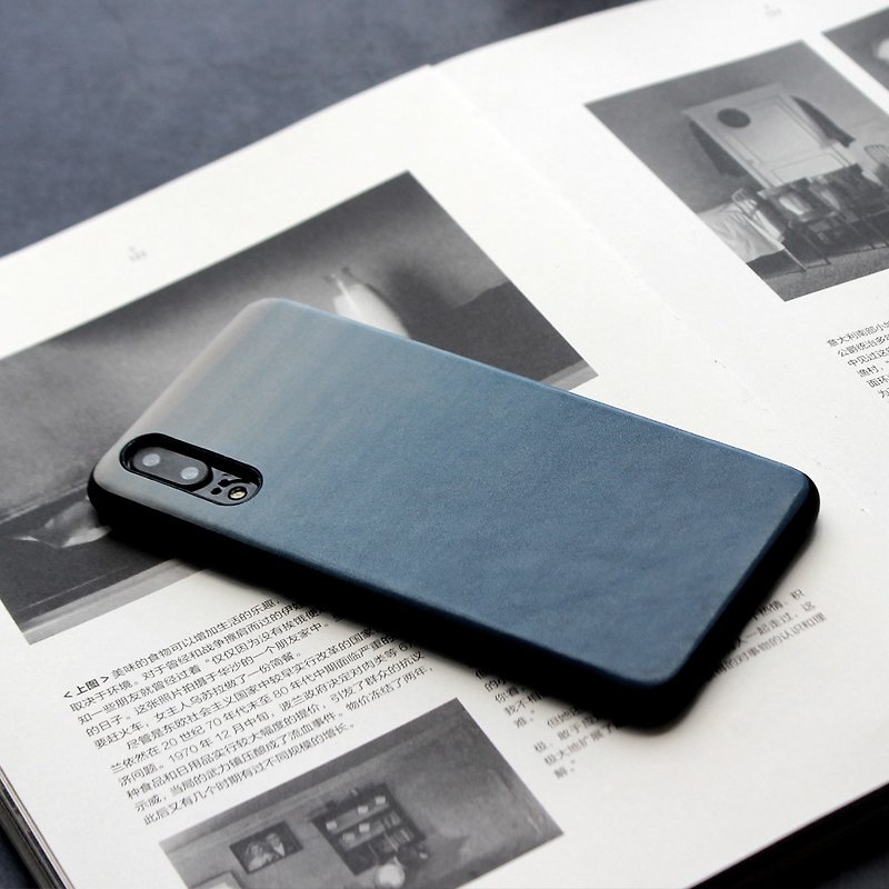 HUAWEI Gradient leather phone case first layer cowhide phone case p20 p30 mate20 pro - เคส/ซองมือถือ - หนังแท้ หลากหลายสี