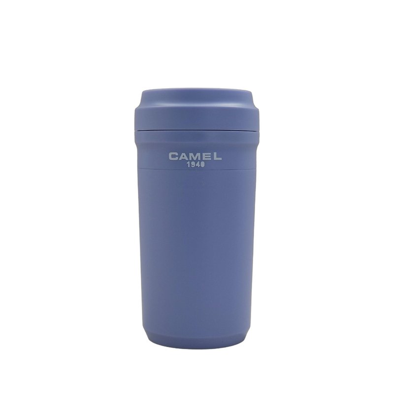 Camel brand 280ml/350ml glass bladder vacuum insulated cup plastic shell and lid light purple (LP) - Vacuum Flasks - Other Materials Purple
