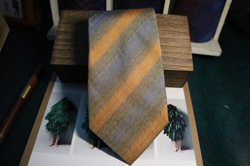 壞紳士 氣質條紋真絲領帶商務男正裝necktie