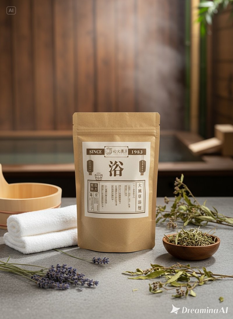 Xinyuan Hanfang [Great Wind Herbal Bath Pack - The First Choice for Heart-warming and Pampering Mommy] Postpartum care bath and bath pack - Bathroom Supplies - Other Materials Khaki