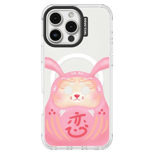 SOUL-CIAL Daruma達摩-DRV Ai Bunny iPhone 手機殼 MagSafe 磁吸保護殼