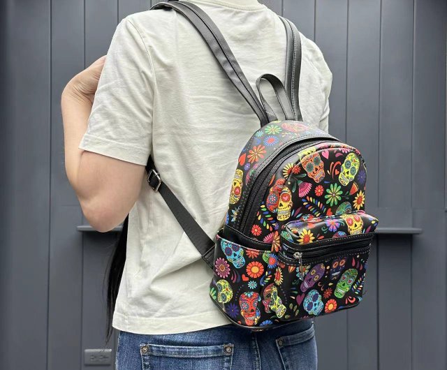 限定手描きスタイルペイントスケルトンマン子供っぽいレザー