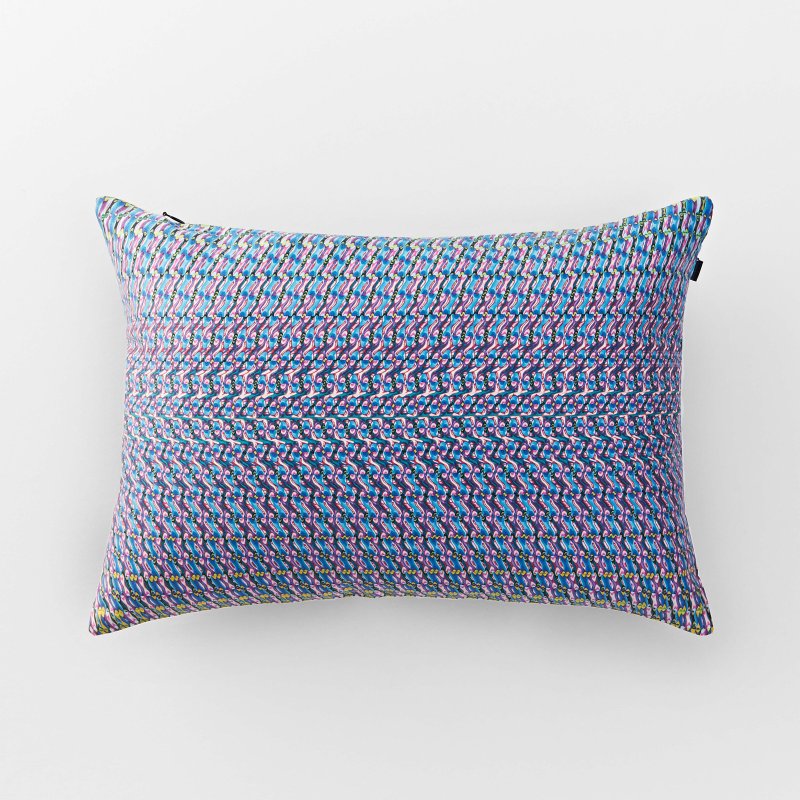 CENTRAL PARK RECTANGLE CUSHION - Pillows & Cushions - Cotton & Hemp Blue