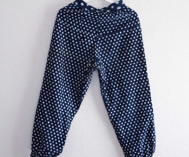 ☆古布リメイク作品 モンペ風パンツ く ☆古布リメイク作品 モンペ風パンツ く