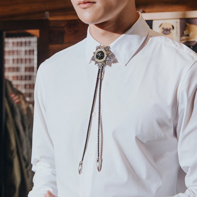 光輝時刻 保羅領帶 Bolo Tie 榮耀款│MF select - 領帶/領帶夾 - 人造皮革 金色