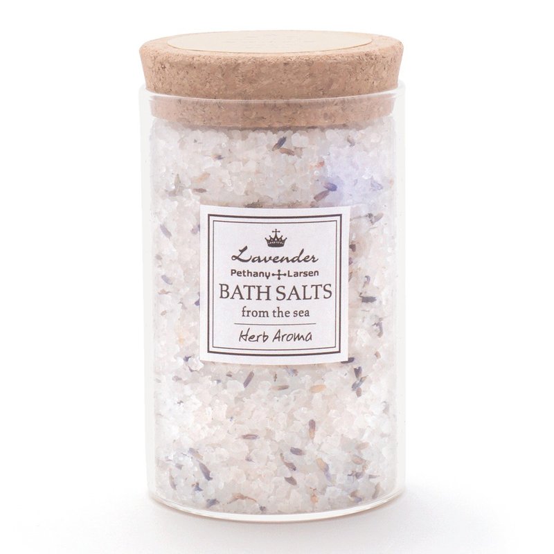 Lavender Herb Bath Salt M - Body Wash - Concentrate & Extracts White