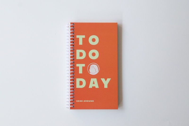 TO DO TODAY 04 - สมุดบันทึก/สมุดปฏิทิน - กระดาษ สีส้ม