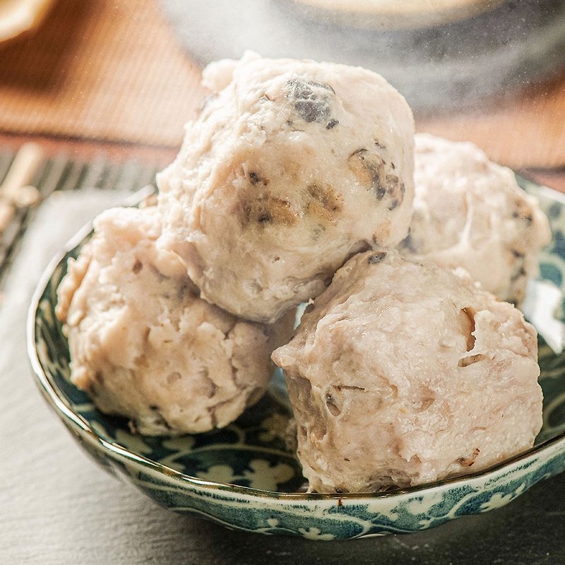 [Kobayashi Market] Shiitake Mushroom Hand-made Fresh Meatballs 330g/Mouthfull of Shiitake Mushroom Flavor/Delicious Beyond Meatballs - Other - Fresh Ingredients 