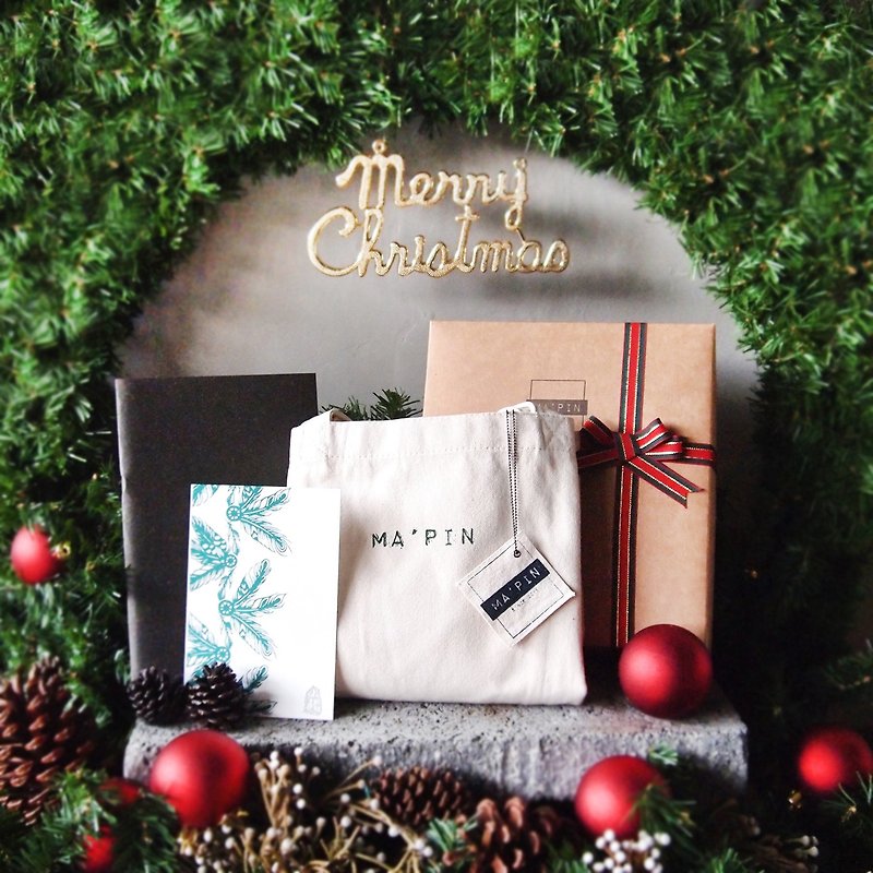 Christmas exchange gift Limited 500 yuan combination / dark green - Messenger Bags & Sling Bags - Cotton & Hemp Green