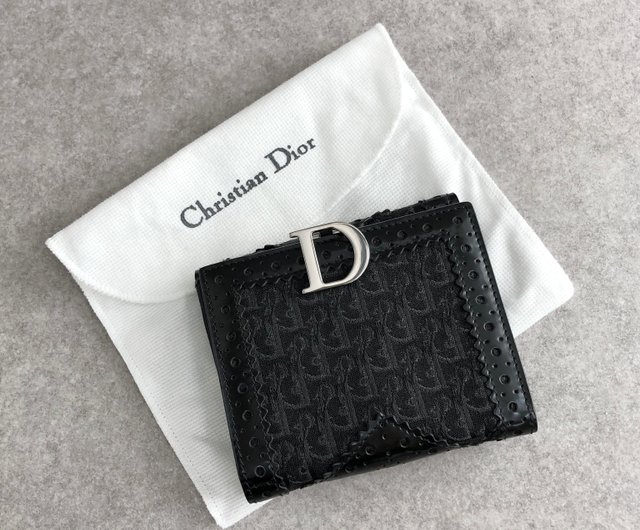 中古 クリスチャン ディオール ジャカード 二つ折り札入れ財布 DIOR 楽天市場】Christian Dior(クリスチャンディオール) 30