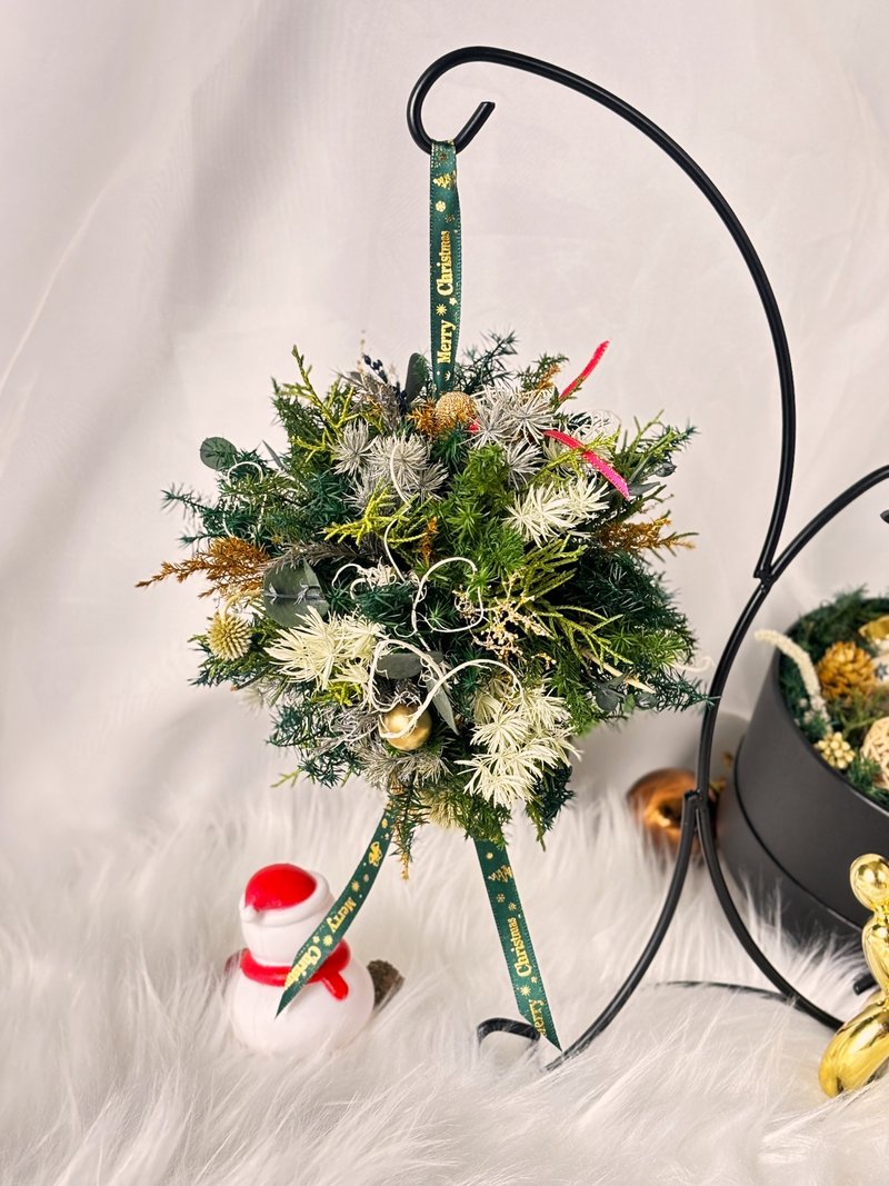 X'mas immortal portable Christmas tree ball - Dried Flowers & Bouquets - Plants & Flowers Green