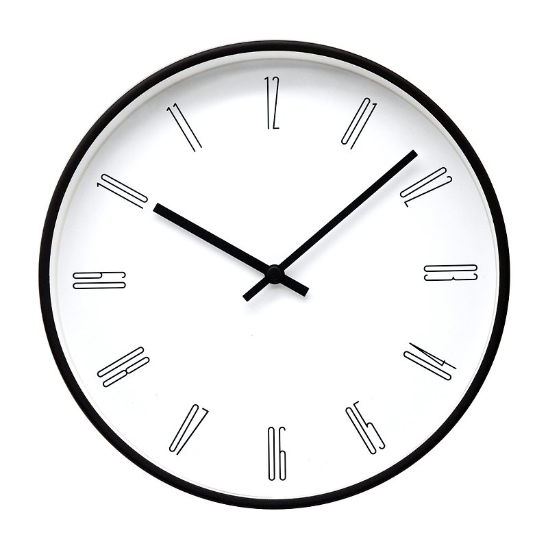 The Magic Of Clock Choose Your Frame - นาฬิกา - โลหะ สีดำ