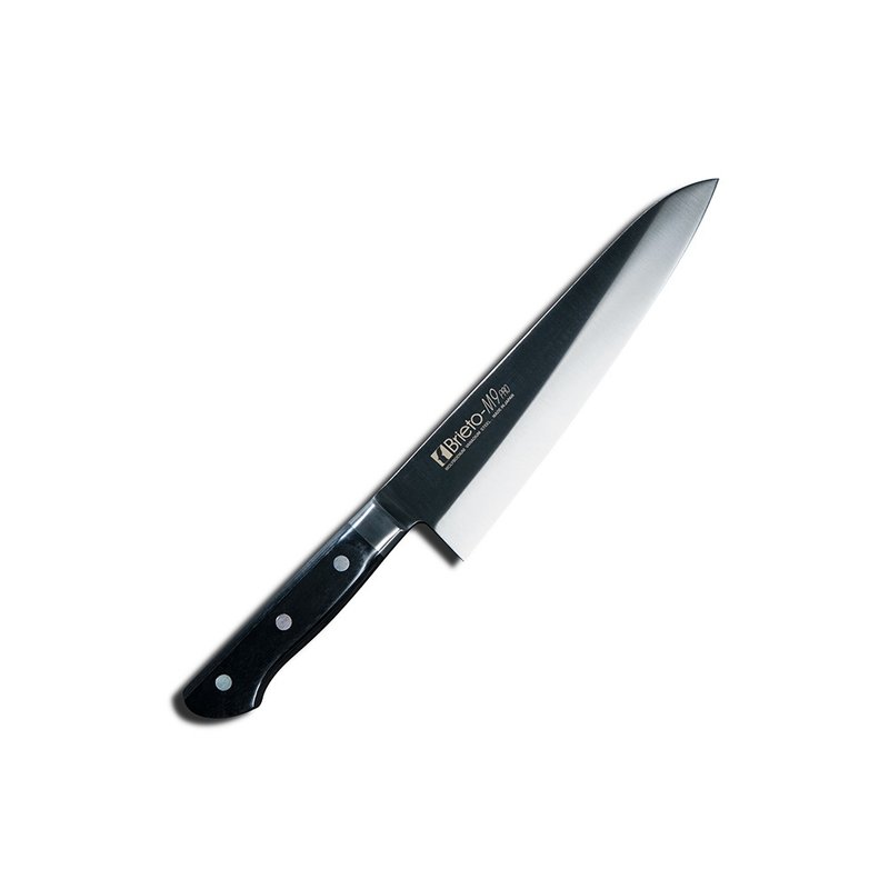日本Brieto - M9-PRO 系列 低溫處理Mo-V鋼木柄出刃刀 210mm - 菜刀/刀架 - 其他金屬 