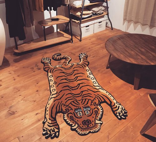 Filter017 Tibetan Tiger Rug Indian Handmade Tibetan Tiger Rug - Shop  filter017 Rugs & Floor Mats - Pinkoi