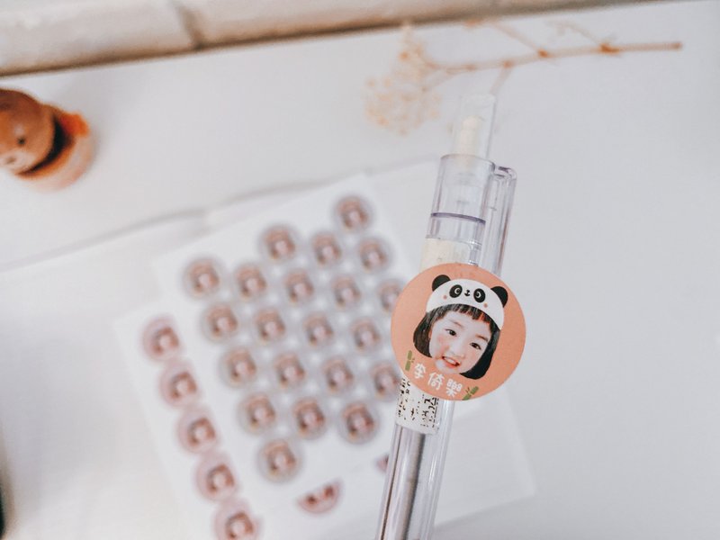 客製禮物 | 客製姓名貼 - 貼紙 - 紙 