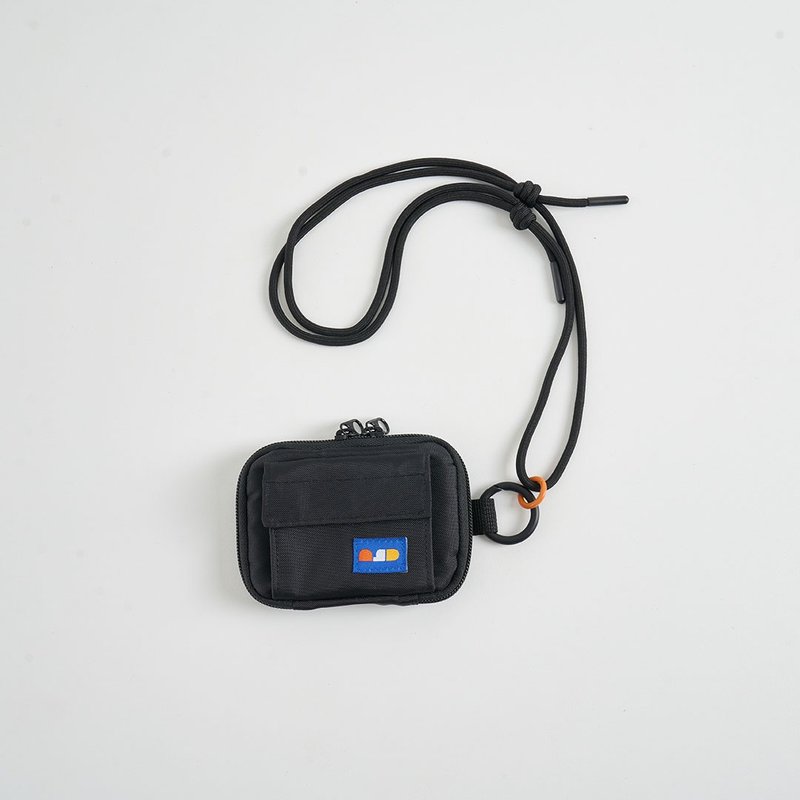 Camp wallet / Midnight black - Wallets - Nylon Black