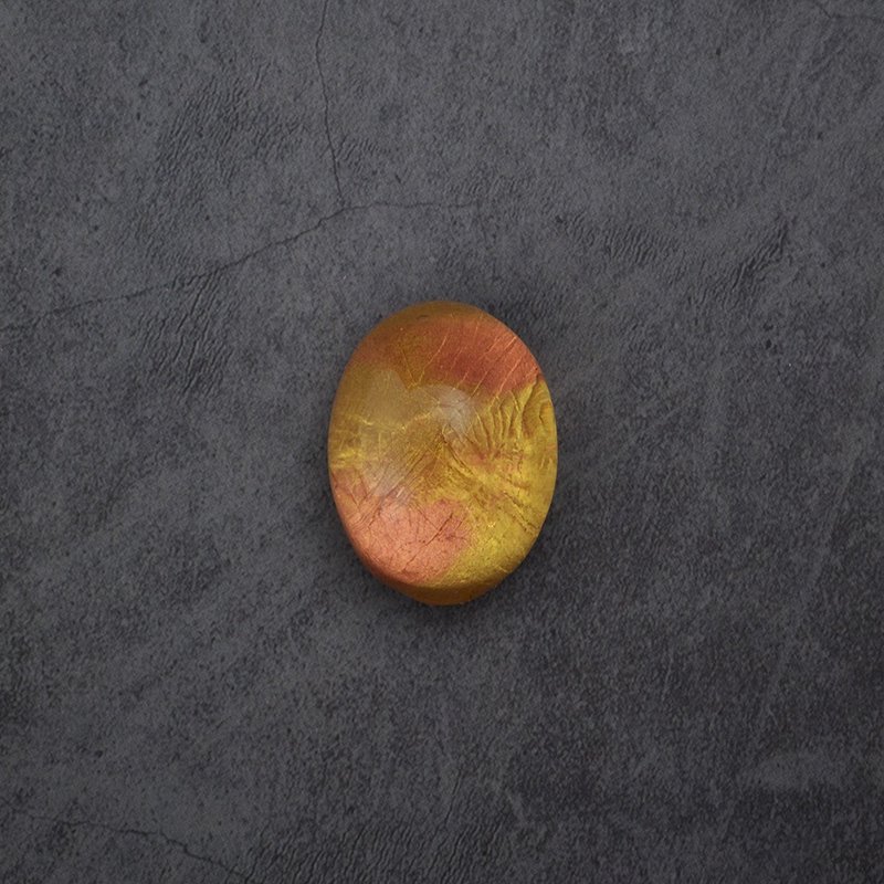 Art Gemstone Soap - November Birthstone Mini Collection - Citrine - Soap - Other Materials Red