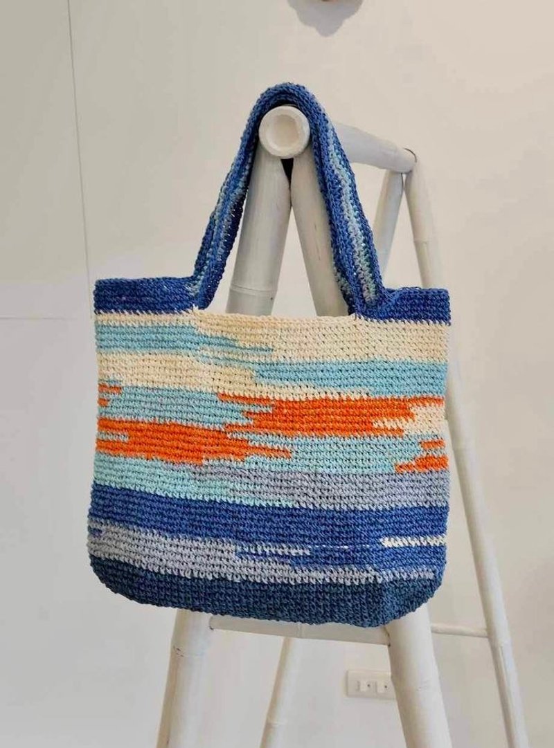 crochet bag - กระเป๋าถือ - กระดาษ 