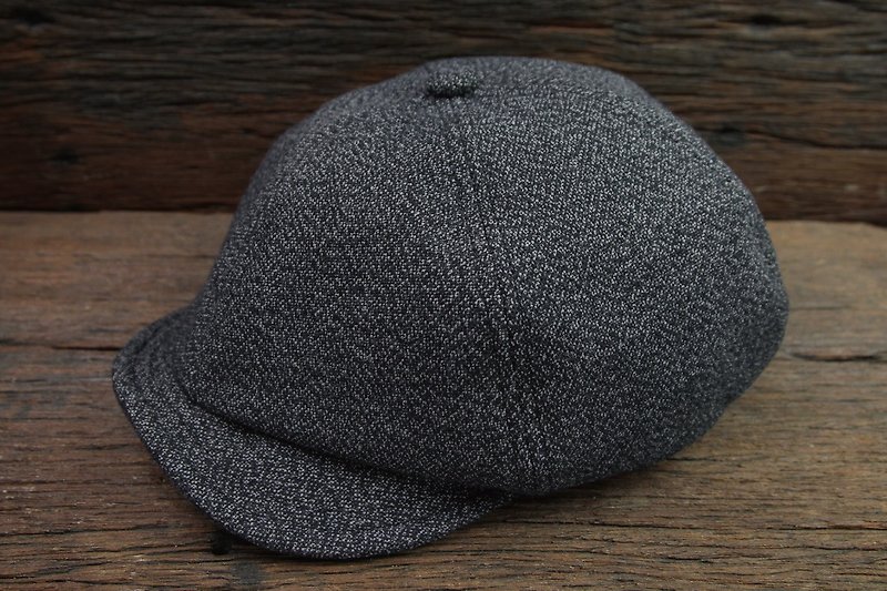 [METALIZE] Snowflake Vintage Newsboy Cap - Hats & Caps - Cotton & Hemp 