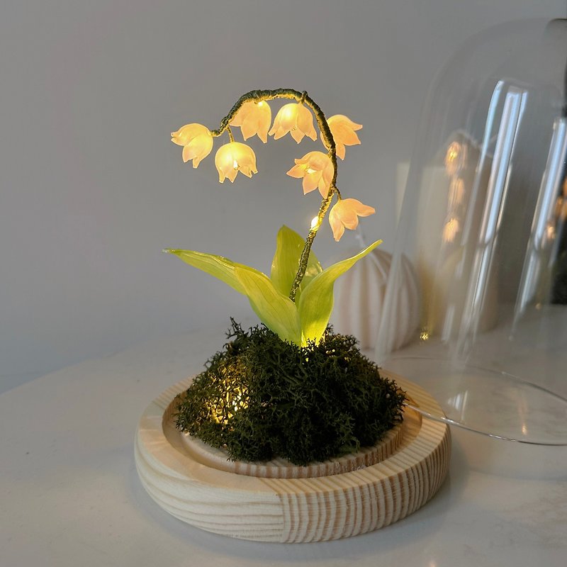 Beautiful Lily of the Valley Atmosphere Night Light - Lighting - Resin 