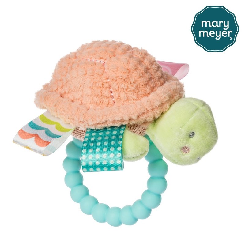 【MaryMeyer】標籤手搖鈴-甜美緹比龜 - 寶寶/兒童玩具/玩偶 - 其他材質 多色