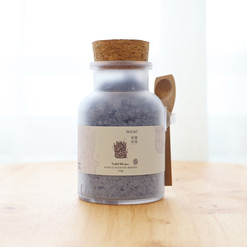 紫薰微風 I 草本調沐浴鹽 泡澡 足浴 浴鹽 - 沐浴乳/沐浴用品 - 其他材質 黃色