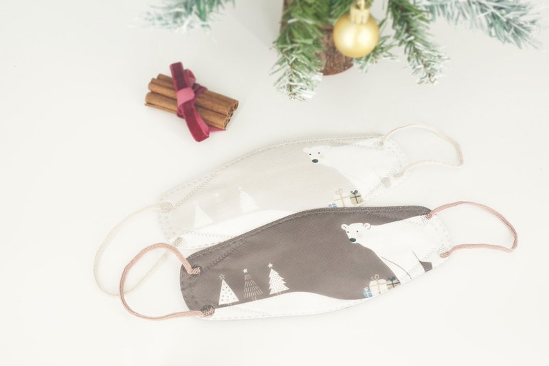 - 優惠組 - 【奕綸台灣製】  4D立體防護口罩_任選2款圖案 - 口罩/口罩收納套 - 其他材質 多色