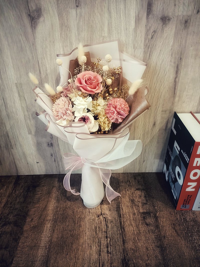 Immortality Bouquet Dried Flowers/Never Withering Flowers/Proposal Bouquet/Birthday Gift/Graduation Bouquet/Mother's Day/Love - ช่อดอกไม้แห้ง - พืช/ดอกไม้ 