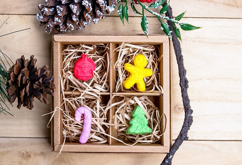 Christmas Shape Seed Ball Gift Set Christmas Gift / Exchange Gift / Indoor Potted Plant - Plants - Paper 