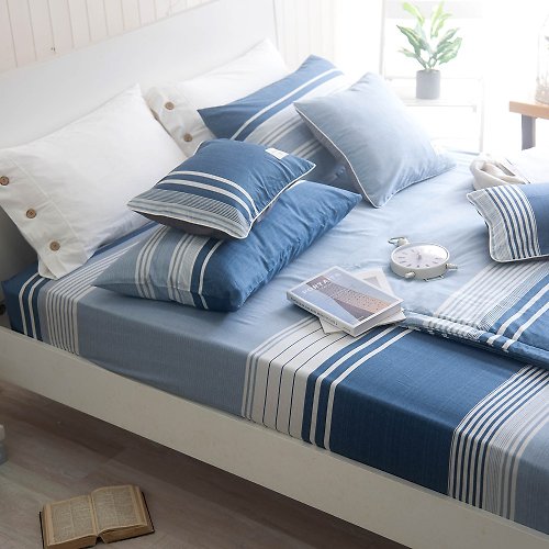 OLIVIA 原創設計寢具 PF6001 Lismore 床包枕套組/床包被套組/300織精梳長絨棉 台灣製