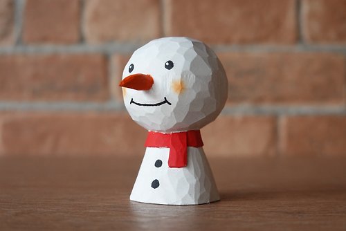 Tsukune Craft Snowman