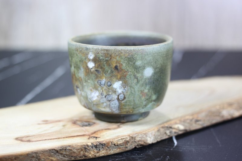 [Valentine's Day gift] Seven-day firewood firewood firewood teacup natural falling ash famous Ye Minxiang handmade - Teapots & Teacups - Porcelain 