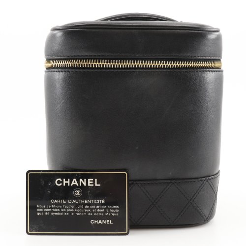 【ヤシの木】CHANEL バニティバッグ 化粧ポーチ ヴィンテージ ヤシの木様専用】CHANEL バニティバッグ 化粧ポーチ ヴィンテージ
