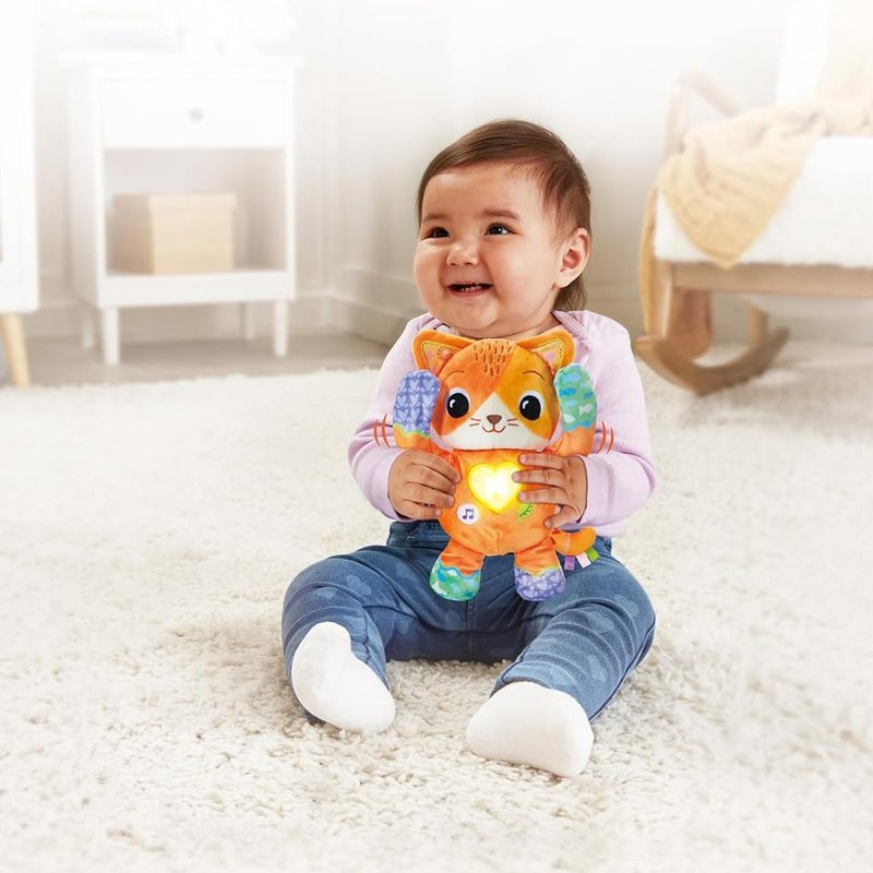 Vtech　Q萌喵咪躲貓貓 - 寶寶/兒童玩具/玩偶 - 塑膠 